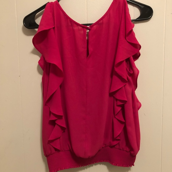 Forever 21 Ruffled Shirt - Picture 2 of 3